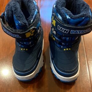 Paw Patrol Navy and Blue Kids Snow Boots